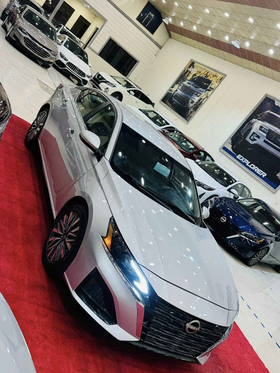 Nissan Altima 2024
سعر ١٢٦$ 
مواصفات SV
شاشه
كاميرا 
تحكمات
شغال 
رادار
سياره رايدة ماشالله
حادث/ ٤ قطعة بس طرف يمين شوي دواخل متأزى
لاستستفار آتصل إلى رقم
***********
