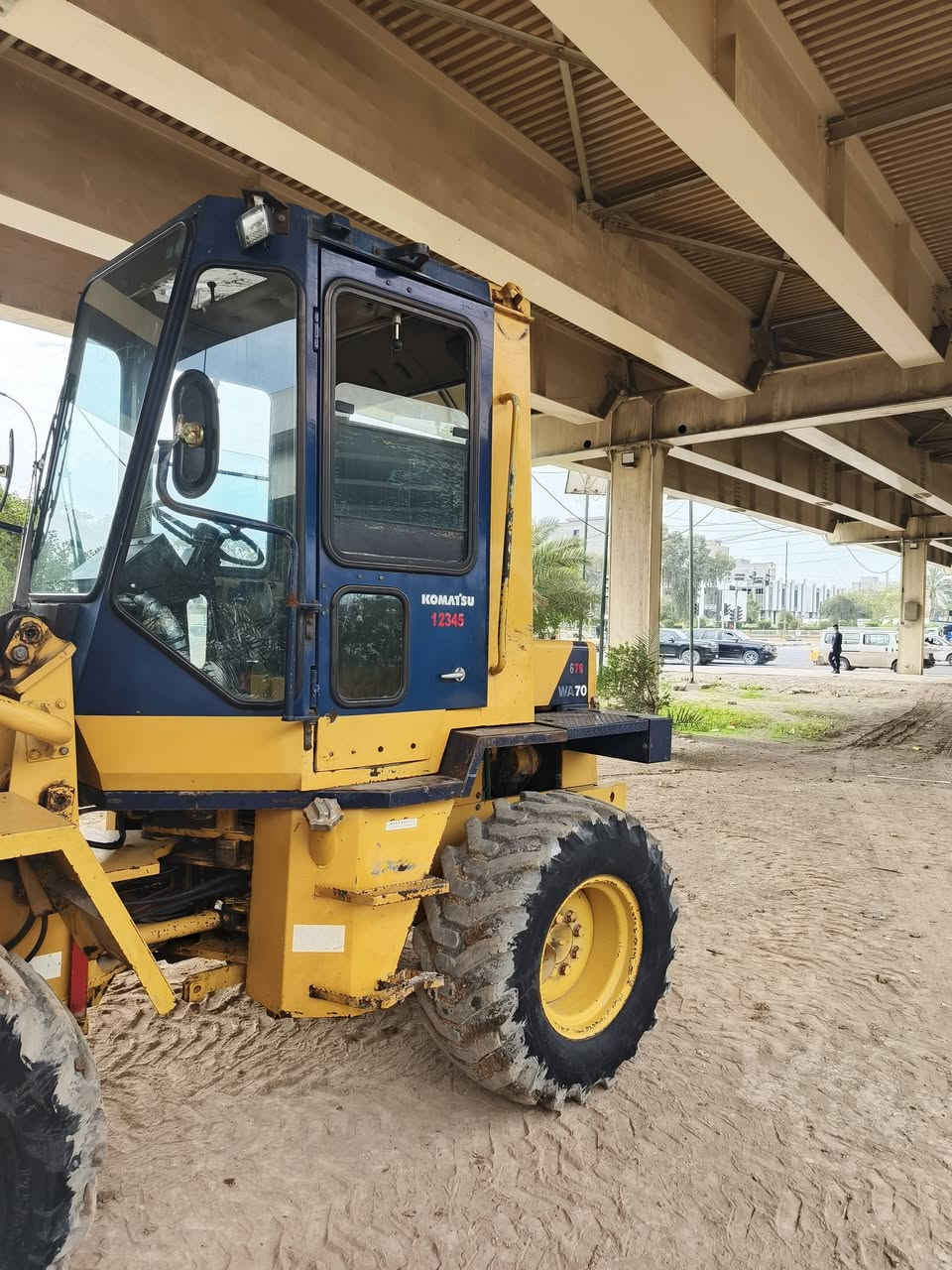 🚜شفل كوماتسو حجم 70 
🪪رقم انكليزي بغداد
موديل 2012
مكان الشفل بغداد
📲الرقم ***********
