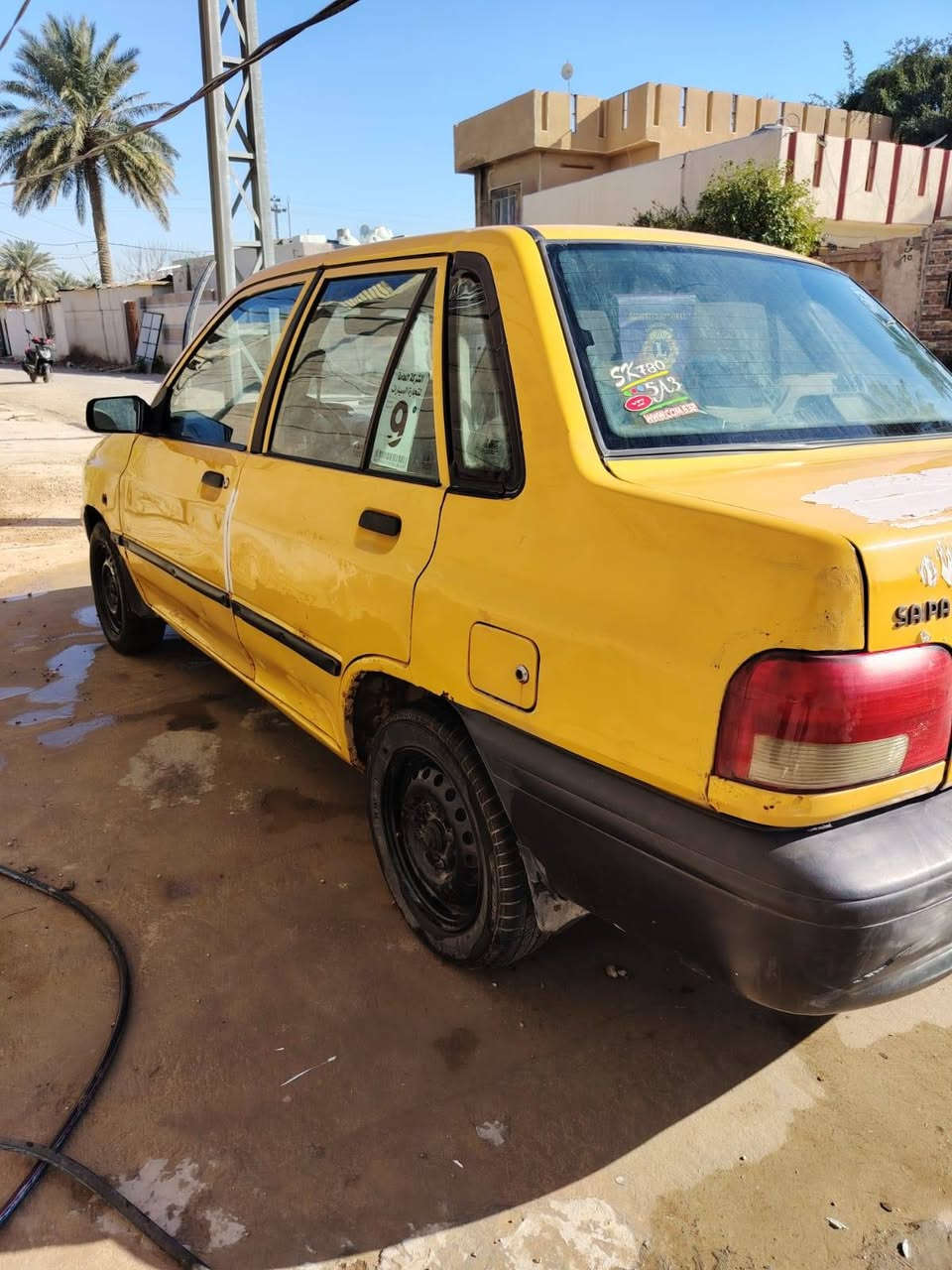 السلام عليكم ورحمه الله وبركاته شباب سايبه موديل 2014 السياره گشرتهه حلوه بأسمي تحويل ثاني يوم السياره گايمه وبيها حادث امامي مو قوي السياره شوفت عينكم وإذا تريدون تفاصيل اكثر خابر وتدلل ***********
