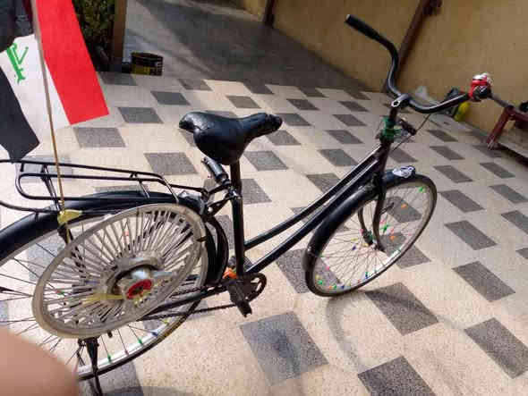 ‎بايسكل للبيع موديل 12 كل شي ما بيه نظيف مستعجل واريد ابيعه مكان البايسكل الدورة 

***********‎ بغداد
