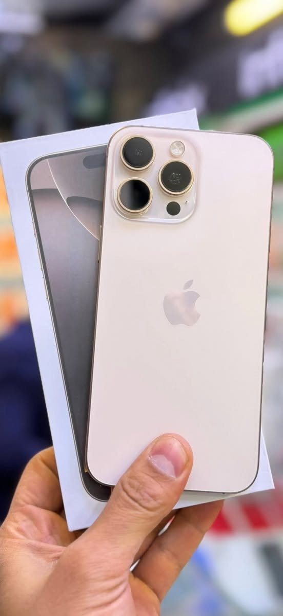 ايفون 16 برو ماكس
شرق أوسط 
ذاكرة 256

بطارية 100 مشحون 120 فقط

نضافة الجهاز 100% مابي اي شخط او زلغ شرط الفحص

الجهاز كامل ملحقات 

السعر1500 قفل نهايته من الاخير جوه السوك لحد يخابرني يعامل

مكاني كربلاء


**إذا كنت صاحب هذا الإعلان وتريد حذفه لأي سبب، رجاءا أرسل رسالة إلى الدعم الفني**