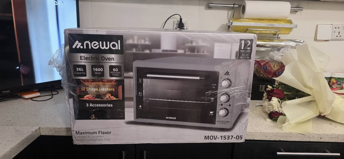 فرن كهربائي جديد  بالصندوك ما مفتوح باكيته ماركة نوال للبيع بسعر 75 الف عنواني بغداد شارع فلسطين 
هاتف ***********
