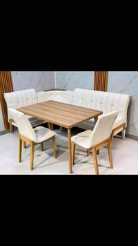 ميز كورنر • موديل تيكا • خاولي و جلد