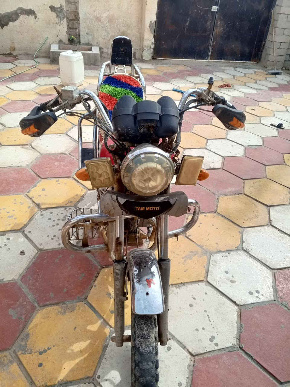 السلام عليكم دراجه تايموته اصل اللبيع موديل 2019 مكينه جديده برغي مامفتوح بيها اوراق اصوليه من عنوان ناصريه مركز مجمع الكرار السعر 650 ‏رقم‪***********‬‏
