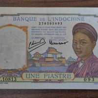 ورقة ١ بيستر • الهند الصينية الفرنسية • قابلة للتحصيل