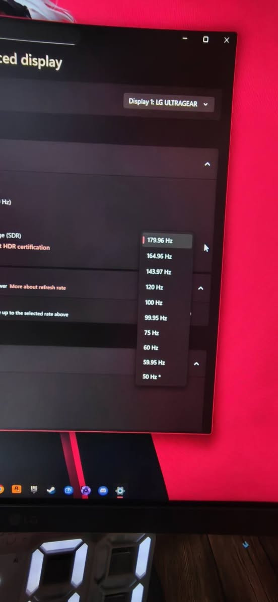 سلام عليكم شاشة lg ultragear
2k 27
180 zh
نظافة 99 كاملة ملحقات سعر 300 الف 
تواصل واتس اب ***********
