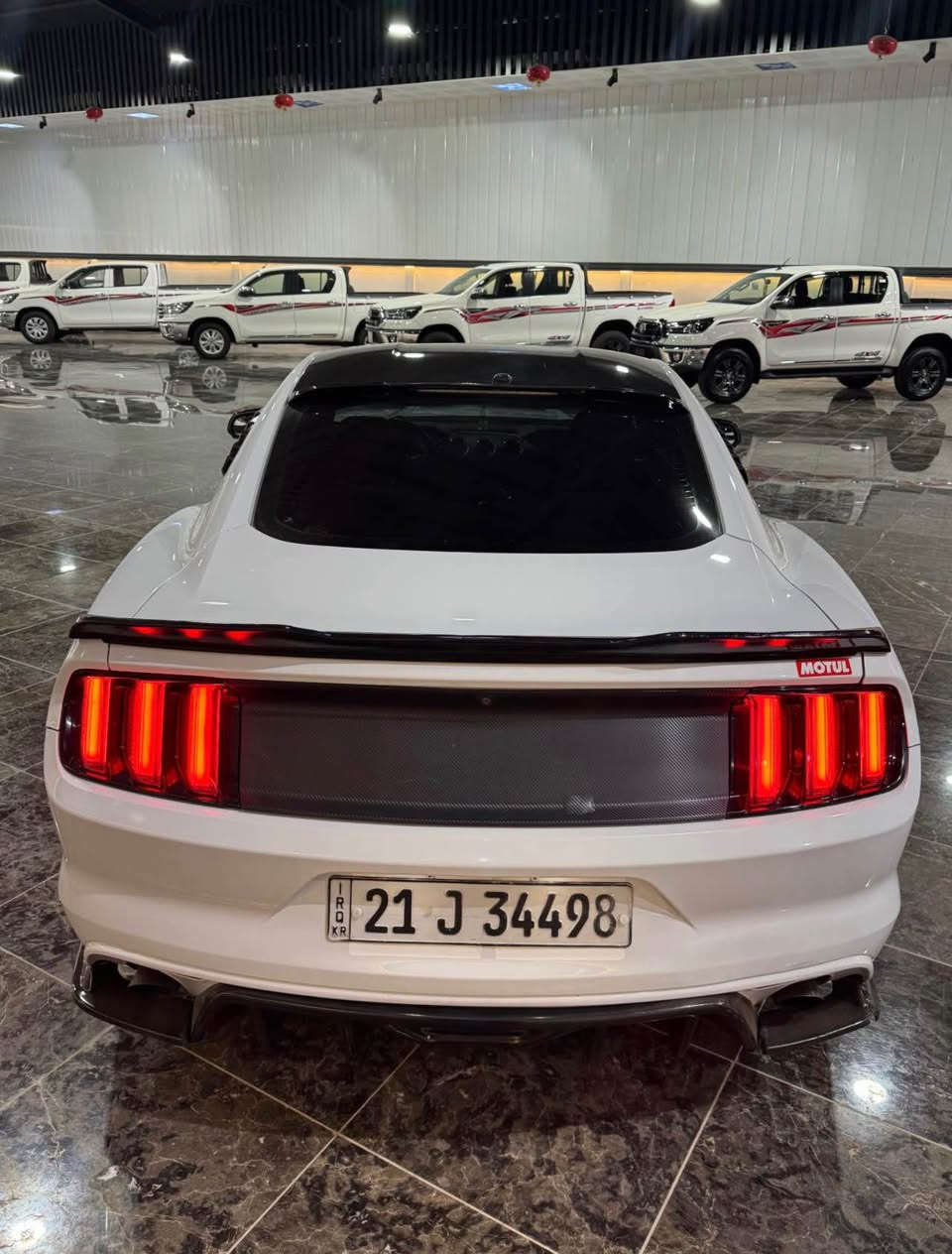 كوردى / عربي
Ford Mustang 2016 ecoboost

١١٥ ميل رۆيشتووه
 هه موو گيانى شه ريكەيه بىێ ده سكارى
بوياخ جەمه له خى سايەق و نوكى بۆنيت بێ ناو گرتن.
 مه كينه ٢.٣ تۆربۆ چارج hp310
گێر ومه كينه به شەرت
زۆر كەم به نزين سه رف ئه كات و زۆر به قوته.
 ئيرباگى سوكان تەقيوه و شەريكەی بو دانراوەتەوه به شەرت
نرخ  ١٣٥$ 
 به ناوى خۆمانە وسەنەوى تا ٢٠٢٨ تازەيه.
 سه ياره كه له سليمانيە

***********
***********
whats app & viber

عربي /
ford mustang 2016 ecoboost
ماشيه ١١٥ مايل
سيارة كل شي بلادي
جامخ سايق صبغ و شوية من بنيد بدون دواخل مكينة ٢.٣ توربو ٣١٠ حصان مكينة و كير بشرط مابي أي خلل
صرفية بنزين كلش قليل و إقتصادي و مكينة كلش قوية سياره بسمى و سنويه جديده لحد ٢٠٢٨
ايرباك ستيرن طاك و راجع بلاديه
سعر ١٣٥ $
مكان السيارة السليمانیة
***********
***********
whats app & viber السليمانية, العراق
