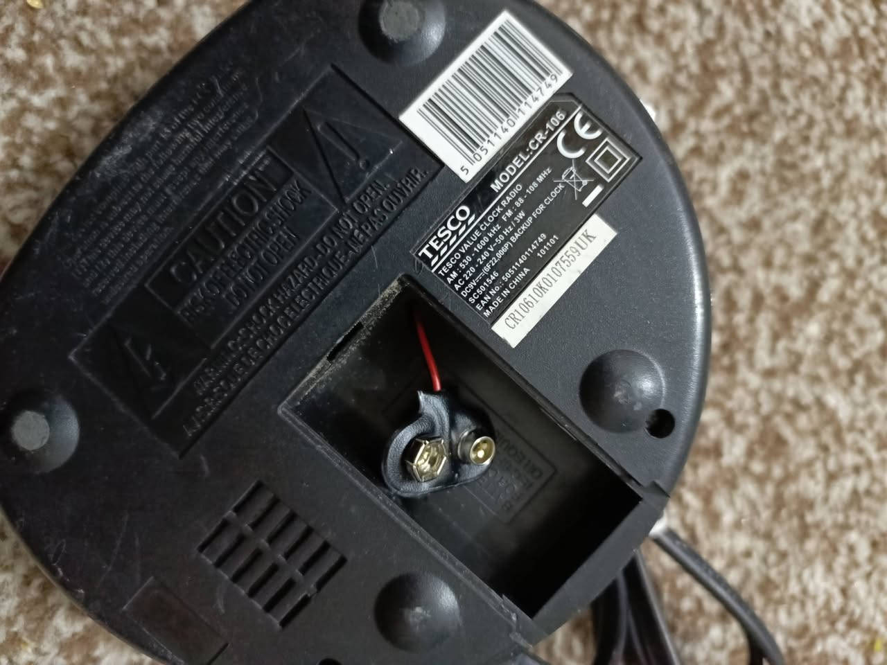 راديو يشتغل كهرباء وبطاريات مثل ما موضح بالصوره شغال للبيع سعره 10 مكاني نجف


**إذا كنت صاحب هذا الإعلان وتريد حذفه لأي سبب، رجاءا أرسل رسالة إلى الدعم الفني**