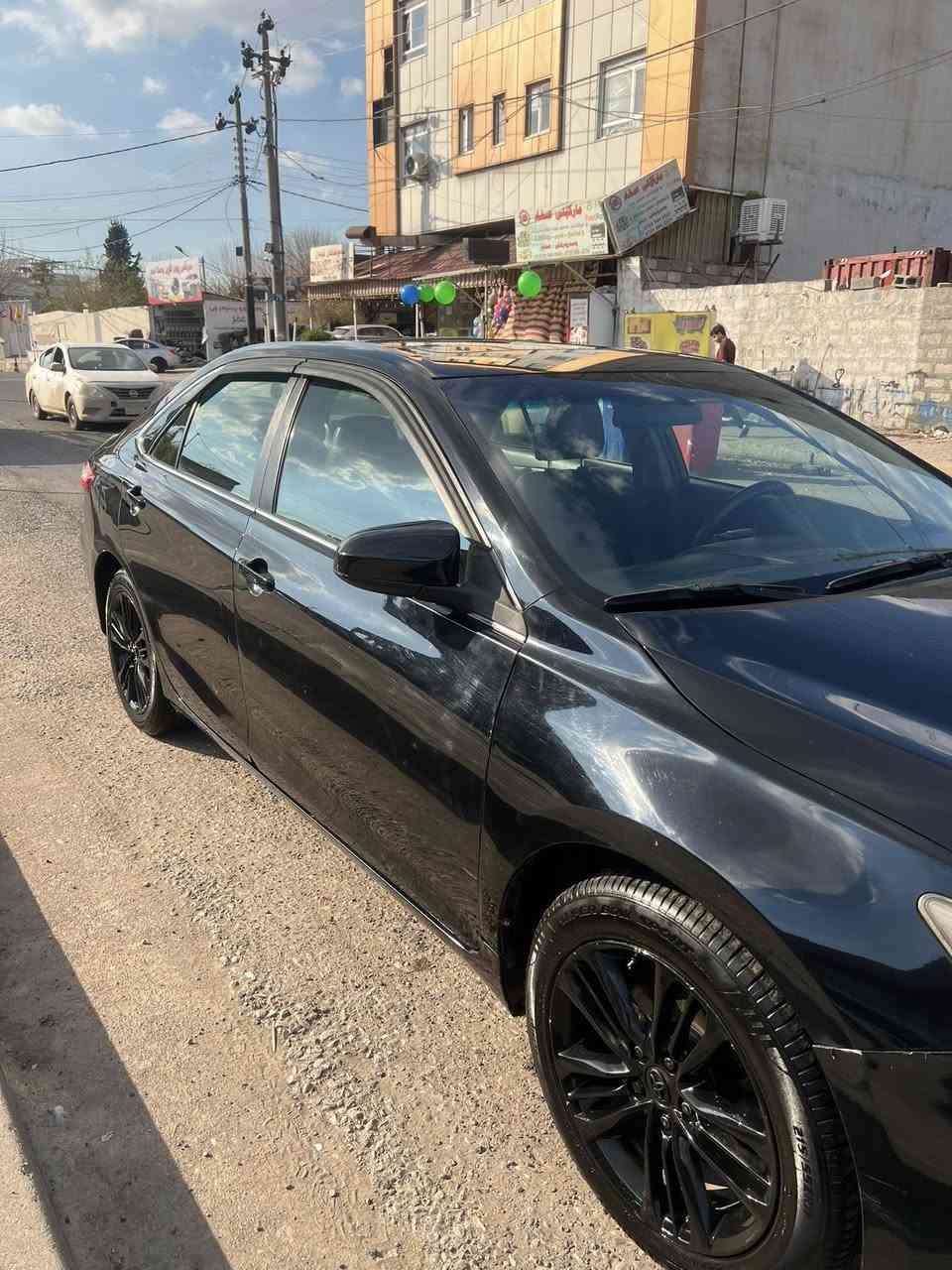 Camry 2016 black SE
کامری ٢٠١٦  SE
دوو پارچە بۆیاخ بێ ناو بێ ئەیرباگ
سەقف سلاید 
سەیارەیەکی هەتا بڵێی پاکو بێ کێشە
گێڕو مەکینە بە شەرت 
پشتو پێش کەپس 
سوکان شەفت 
٤ تایەی نوێی لۆکی لەسەرە
سەنەوی نوێ 
١٥٢ وەرەقەو مەجالەکی کەمی برایانە 

0750 854 5589
