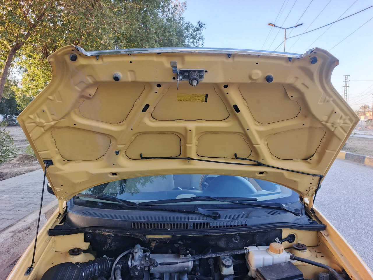 افيو موديل 11 خليجي
مكفوله من الضرر
تخم تاير جديد
كير عادي دواخل بلاديه   (السياره شركه) للاستفسار لاتصال على هذا الرقم ***********
