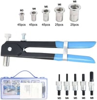 كابسة تونك صامولات يدوية تكبس صامولات براغي على بليت من حجم 3 ملم لحد ...