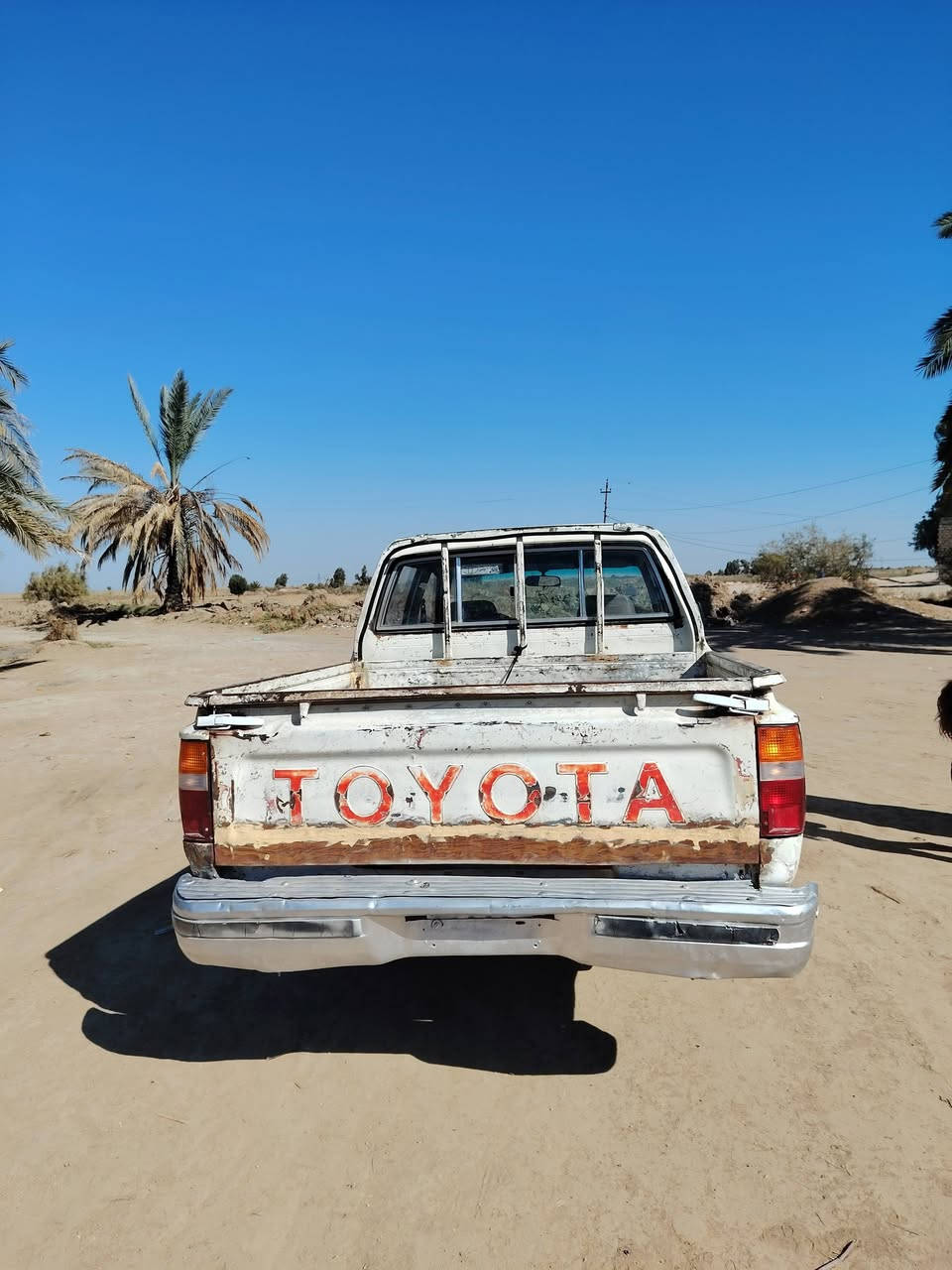 سلام عليكم سياره تيوتاا مديل 93سياره نضيفه مداور ثاني يوم.  الرقم مثنئ  السعر 45 مكان الدوانيه قض الشنافيه  
***********
