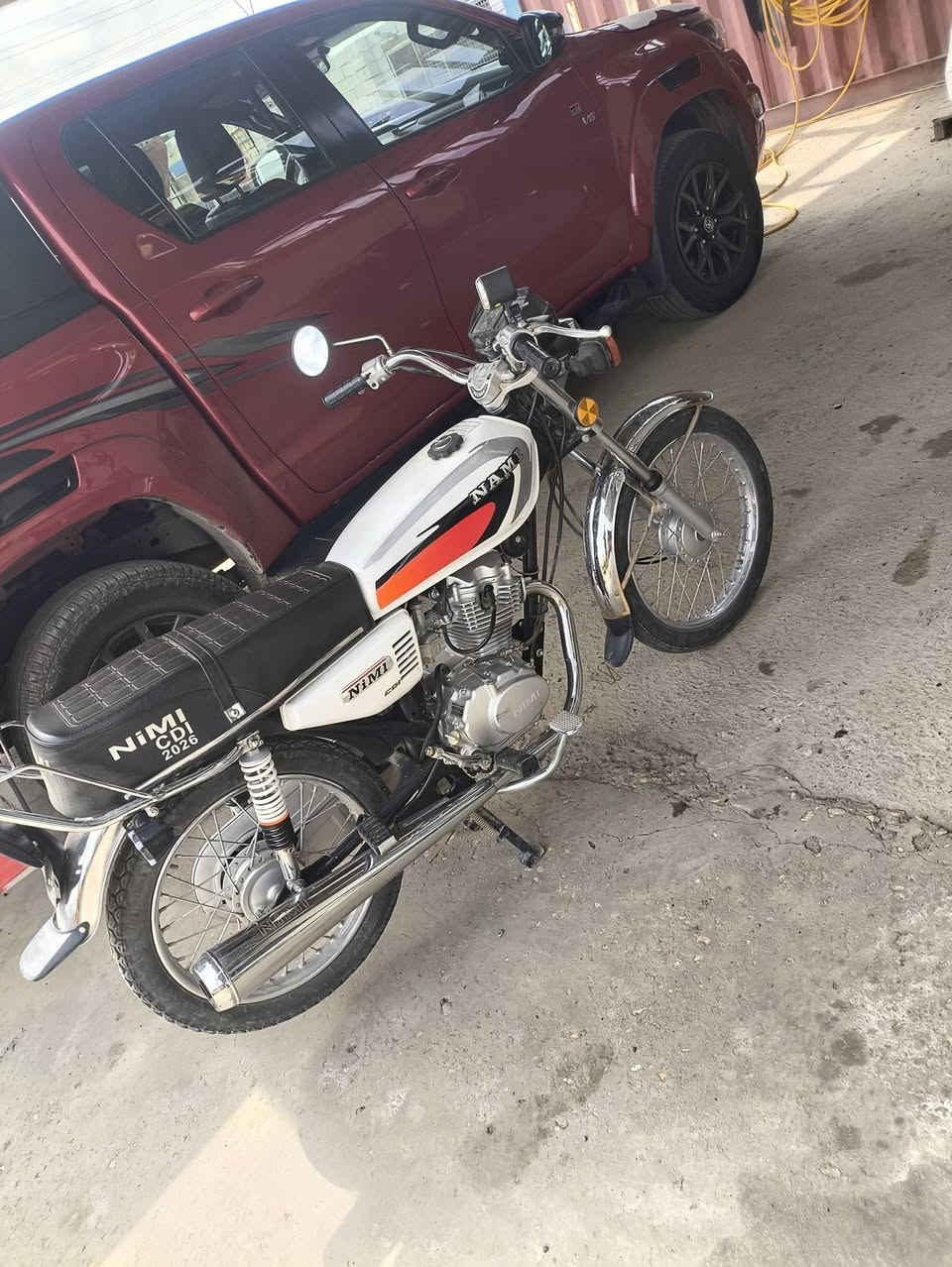 السلام عليكم دراجه البيع
دراجه مكفوله من كلشي بس سكنر ***********
