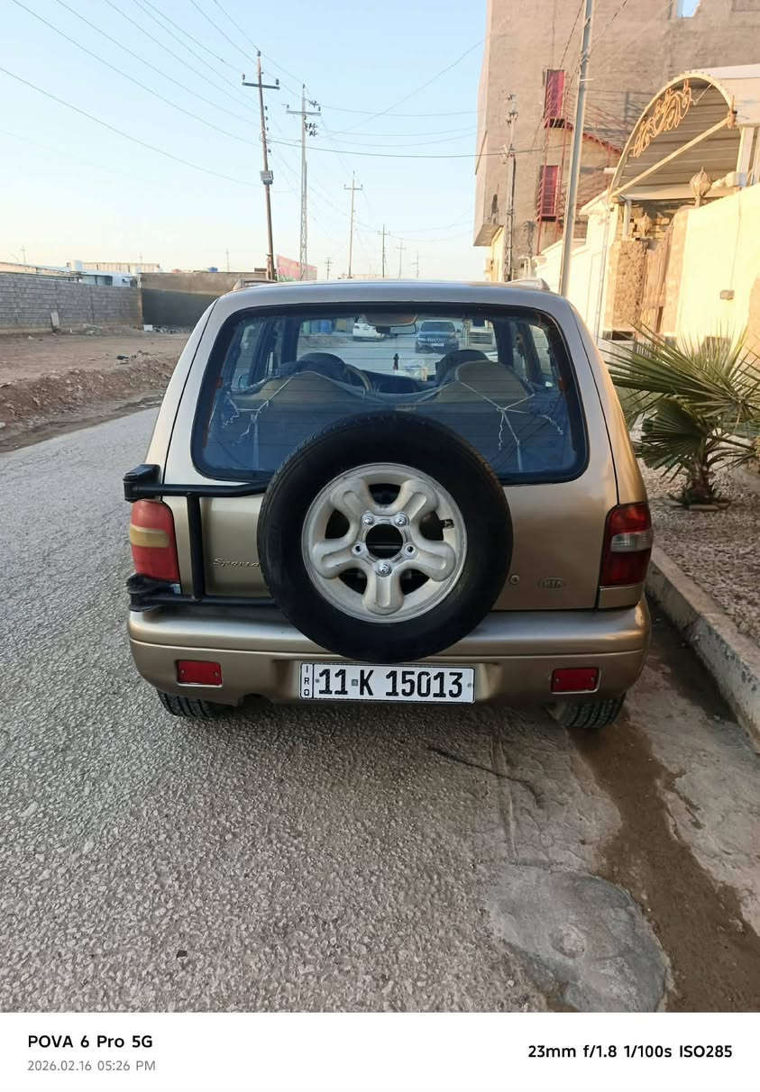 السلام عليكم
من رخصة الادمن المحترم 
للبيع او مراوس حسب القناعه كيا سبورتج 2001 رقم بغداد إنكليزي باسمي صبغ عام للجماليه مكينة كير صدر تخم تاير السيارة جاهزة من كافه النواحي السعر 50 و بيها مجال  للاستفسار على هاذ الرقم***********
