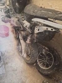 عدي دراجه كوم حديد دراجه شغاله عزه كابرتر و بيه  صوت لو بكن لو راجز مت...