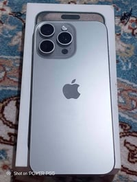 15 برو ماكس بطاريه 99 مشحون ذاكره 256 مشحون 165 مره السعر مليون و 250 ...