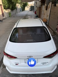 كورلا هايبرد 2025 فتحه  بصمه  جلد ردار  جنحً خلفي  ارضيه مفروشه جلد  م...