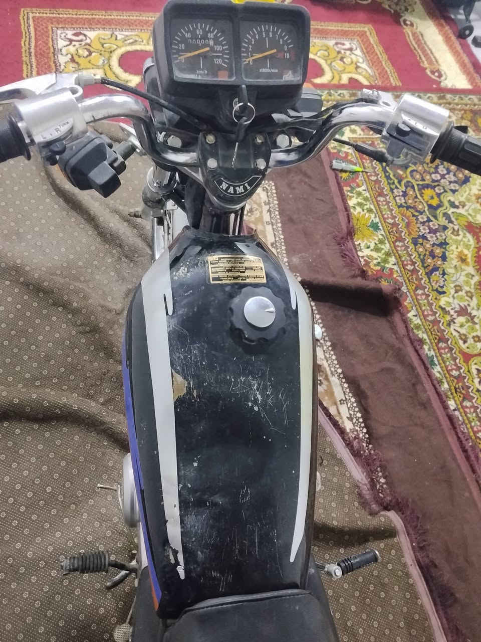 اربعه كير اوراق أصولي شاصي 16 تعمير 25. محرك انتنس دراجه كامله معايزه اي شي سعره 550  مكاني كوفه شارع المعمل  ***********
