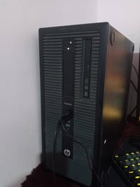 بيسي النوع.  hp ProDesk g1 tower .المواصفات  رام 8 . كرت الشاشة rx 550...