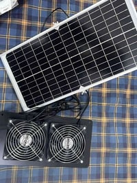 قطعة جديدة • طاقة شمسية • مروحتين