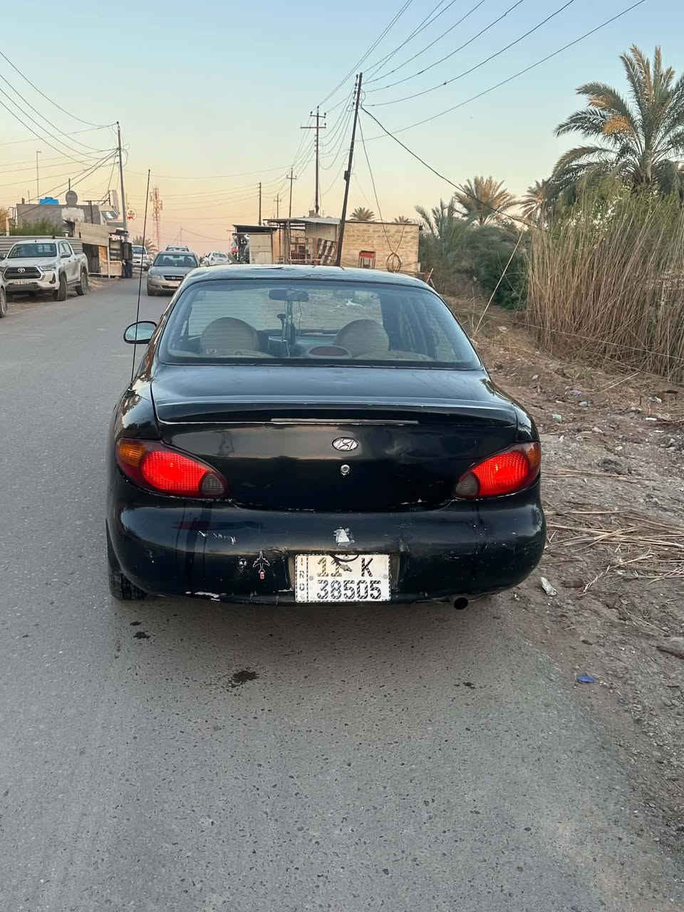 السلام عليكم النترا موديل 2000 اوتو رقم نكليزي مكاني بغداد السعر 38 وبيهة مجال ***********
