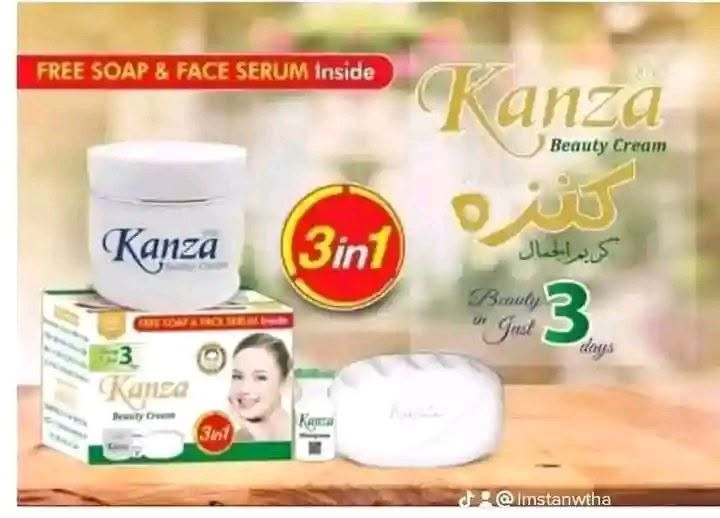رجع توفر من جديد 😘 
                   كريم كنزة الاصلي👌   3ب1
✅يساعد كريم كنزه على شد البشرة وإخفاء التجاعيد وإزالة علامات الشيخوخة.
✅يساعد كريم كنزه على إخفاء الهالات السوداء والنمش والكلف.
✅يعالج كريم كنزه آثار الحبوب والمناطق الداكنة في الوجه.
✅يساعد كريم كنزه على ترطيب البشرة 
✅كريم كنزه يتميز كونه منتج طبيعي وخالي من اي مواد كيميائية قد تضر البشرة.
🎀 توصيل مجاني في ناحية ابي غرق


**إذا كنت صاحب هذا الإعلان وتريد حذفه لأي سبب، رجاءا أرسل رسالة إلى الدعم الفني**