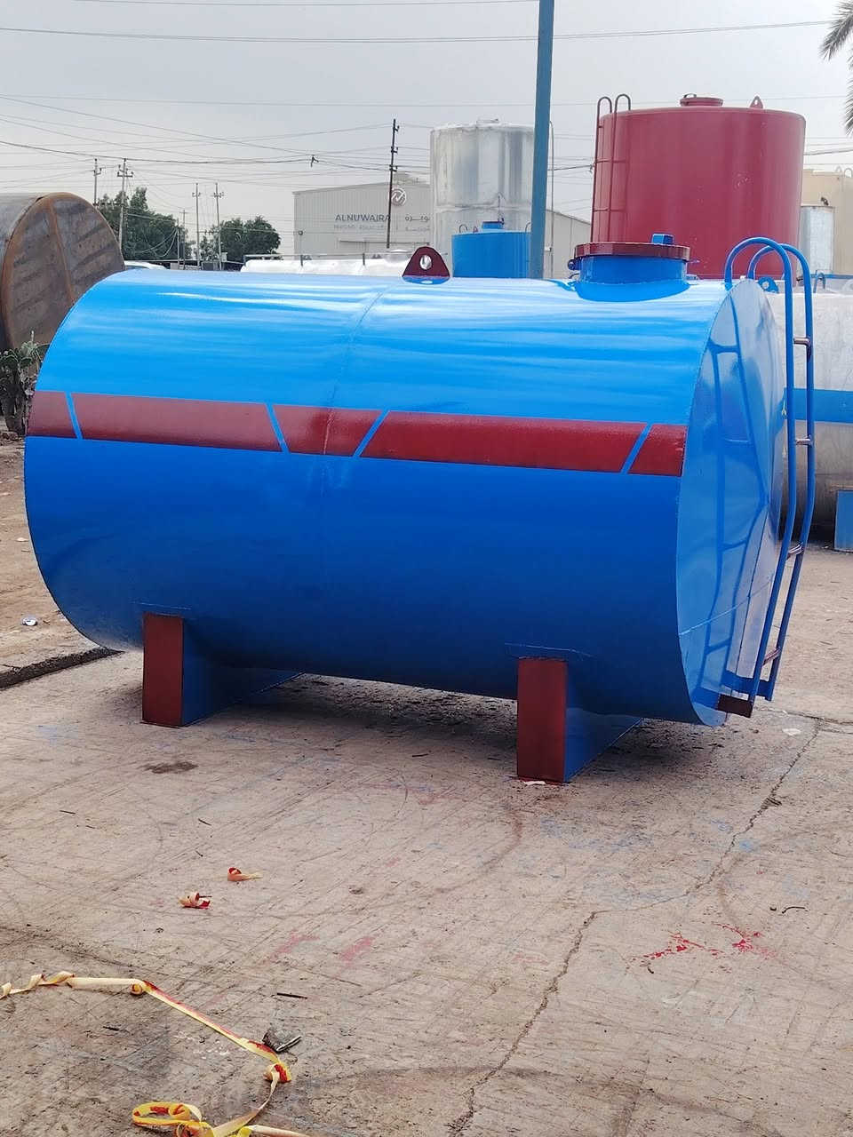 حداده حسان
لعمل كافه انواع الخزانات💯
           
                   ⬇️⬇️⬇️

(ماء _كاز_بانزين💧) 
(5الاف_10الاف_15الف_20الف_27الف_30الف_36الف_40الف_٥٤ الف) كل المواصفات💥
(مستعدون لتجهيز كافه الدوائر)👷 (الحكوميه_والزراعيه_والمنازل)🏡
(وخزانات منظومات الاطفاء) 🧯
*********** واتساب او اتصال 🌀
