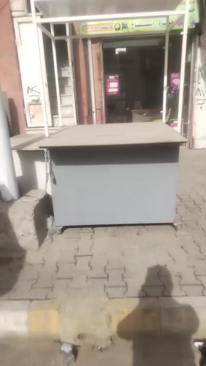 بسطيه تسكام بابين متحركه مترين متر جديده كلش مصبوغه
تصلح بسطيه هبركر تصلح فلافل او فنكر او شاي عنوان كوت كفاءات للستفسار ع رقم الهاتف ***********
