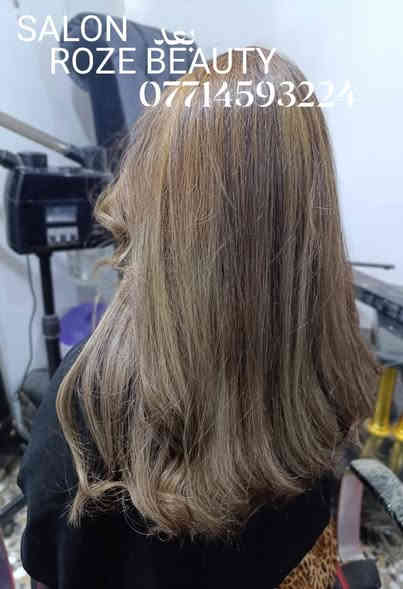 SALON ROZE BEAUTY////صبغ الشعر مع تخصيل مع معالج///////
كميرة قرب جامع ابو الزهراء مدخل شارع المركز من جهة انشائية علي شجاع اول فرع على اليمين داخل شارع التكية سابقا الحجز الاتصال على الواتساب ***********
