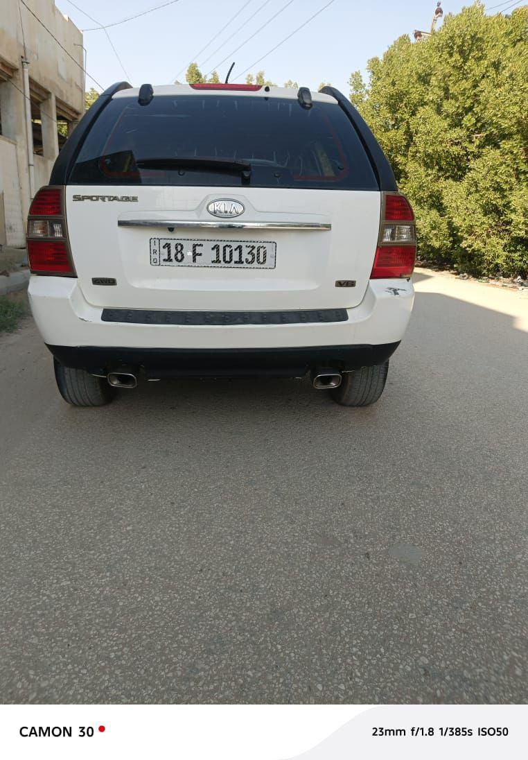 السلام عليكم 
سبورتج 2008 
رقم بابل انكليزي تحويل مباشر 
مكينه 6 سلندر 
جاهزه من كلشي كير مكينه حداديه  كله جاهز 
سياره بيه صبغات ابيع حزام بدون دواخل 
السعر 77 اي استفسار حاضر ***********
