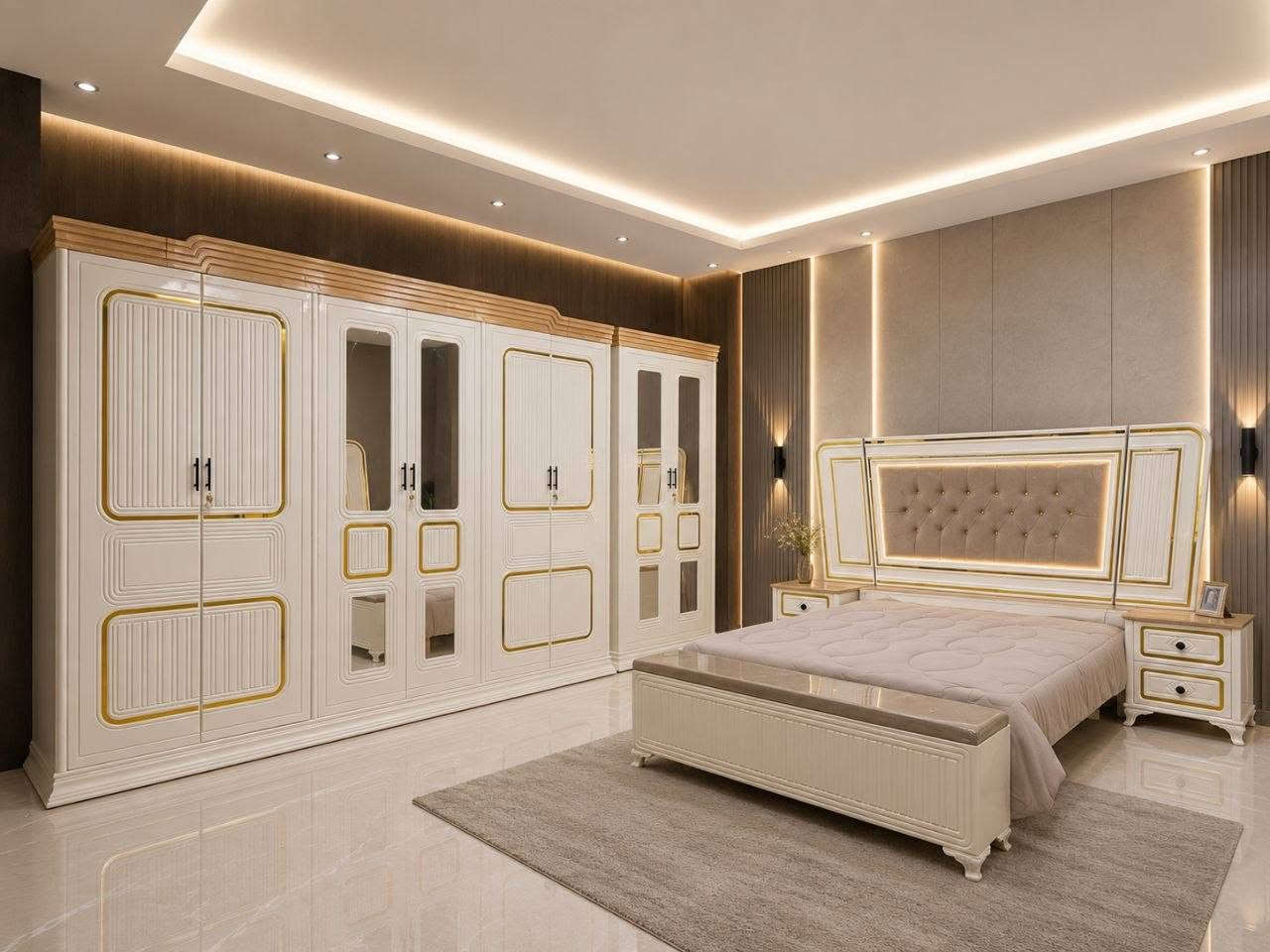 🔥 فخامة تُحكى... وجودة تثبت نفسها 🔥
غرفة نوم ملكية بتصميم راقٍ وتشطيب فاخر ✨
✅ نجارة عراقية 100% ✅ 6 أبواب مع ملحق داخلي ✅ لون أبيض أنيق مع تعتيق بيجي ولمسات سيبو ذهبي فاخرة ✅ تتكون من 10 قطع متكاملة ✅ مجرات سكك حديد ثقيلة التحمل ✅ ظهر چرجوبة شد براغي دفن لثبات وقوة أعلى ✅ داخل صاج طبيعي ✅ واجهات CNC حفر بالخشب بدقة وإتقان ✅ دوشمة خياطة يدوية فاخرة ✅ شازلون مع خزن عملي وأنيق
📏 القياسات: ▪️ الارتفاع: 2.60 م ▪️ العرض: 3.30 م ▪️ زاوية الملابس: 115 سم بارتفاع وعمق الكنتور
السعر مليون و٩٠٠


**إذا كنت صاحب هذا الإعلان وتريد حذفه لأي سبب، رجاءا أرسل رسالة إلى الدعم الفني**