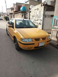 سمند موديل 2012السياره خير من الله السعر 38وبيه مجال بسيط البكان بغداد...