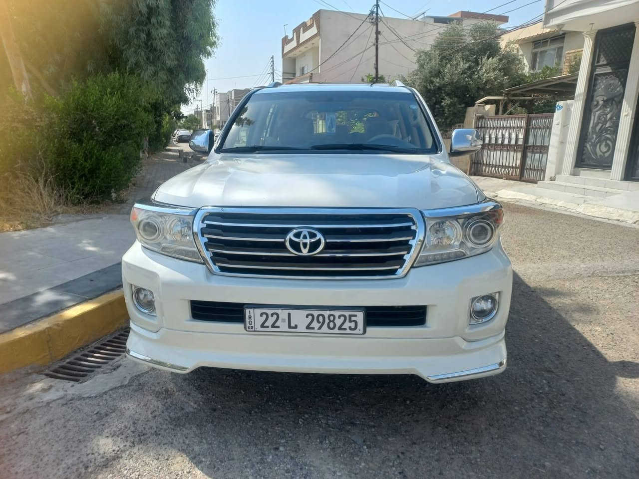 تويوتا لاندكروزر GXR 2013 للبيع
▪️ الممشى: 156 ألف كم
▪️ شركة جيهان
▪️ محرك V6 (غير مفتوح)
▪️ سيارة نظيفة جداً ولا تحتاج أي مصاريف
▪️ بدون صبغ، فقط الجاملغ والبونيد مبدلات بلادي
▪️ تاخم صدر وتاخم طيارات جديدة
▪️ رقم أربيل
▪️ بيها كوبون بنزين
▪️ سنوية جديدة لغاية 2028
💰 السعر: 33,500 دولار
📍 الموقع: كركوك
📞 ***********
