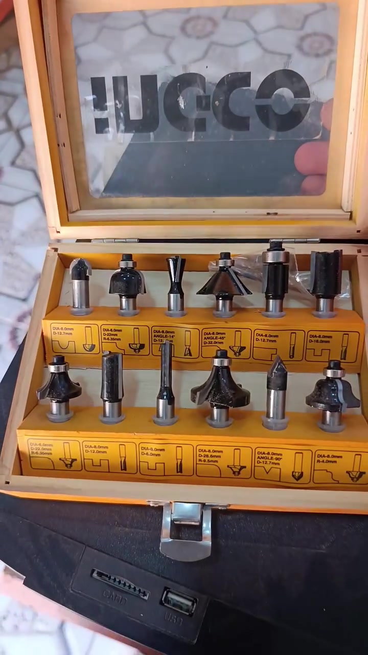 سيت ضربات فريزة نجاري انجيكو 6 ملم 
20 مع التوصيل


**إذا كنت صاحب هذا الإعلان وتريد حذفه لأي سبب، رجاءا أرسل رسالة إلى الدعم الفني**