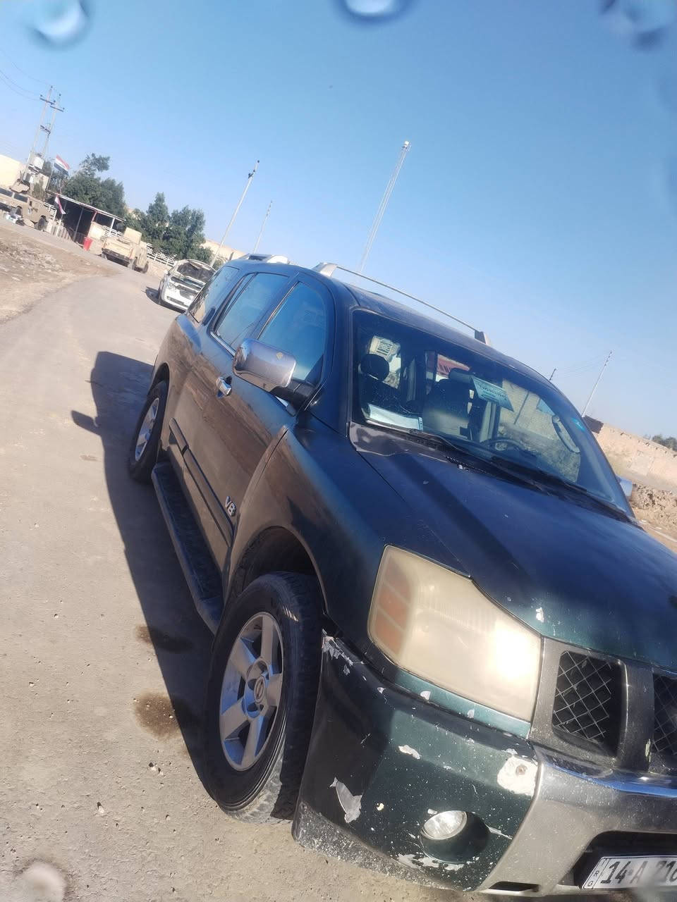 نيسان ارمادا وارد خليجي موديل2006 رقم بصره دولي هزه جديده بيها منضومه غاز كهربائات شغاله كير حداديه تخم تاير مكينه بشرط السعر راسلني وتساب مكلف بالنشر *********** اذا اكو مراوس دز وتساب
