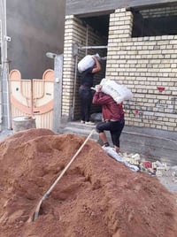 عمال تصعيد • مواد بناء • الناصريه