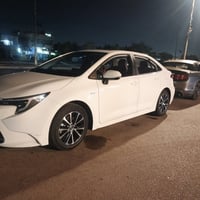 كورلا موديل 25 هايبرد ماشيه 29 الف  بيهه شخط بالهلال فوك التاير وبيهه ...