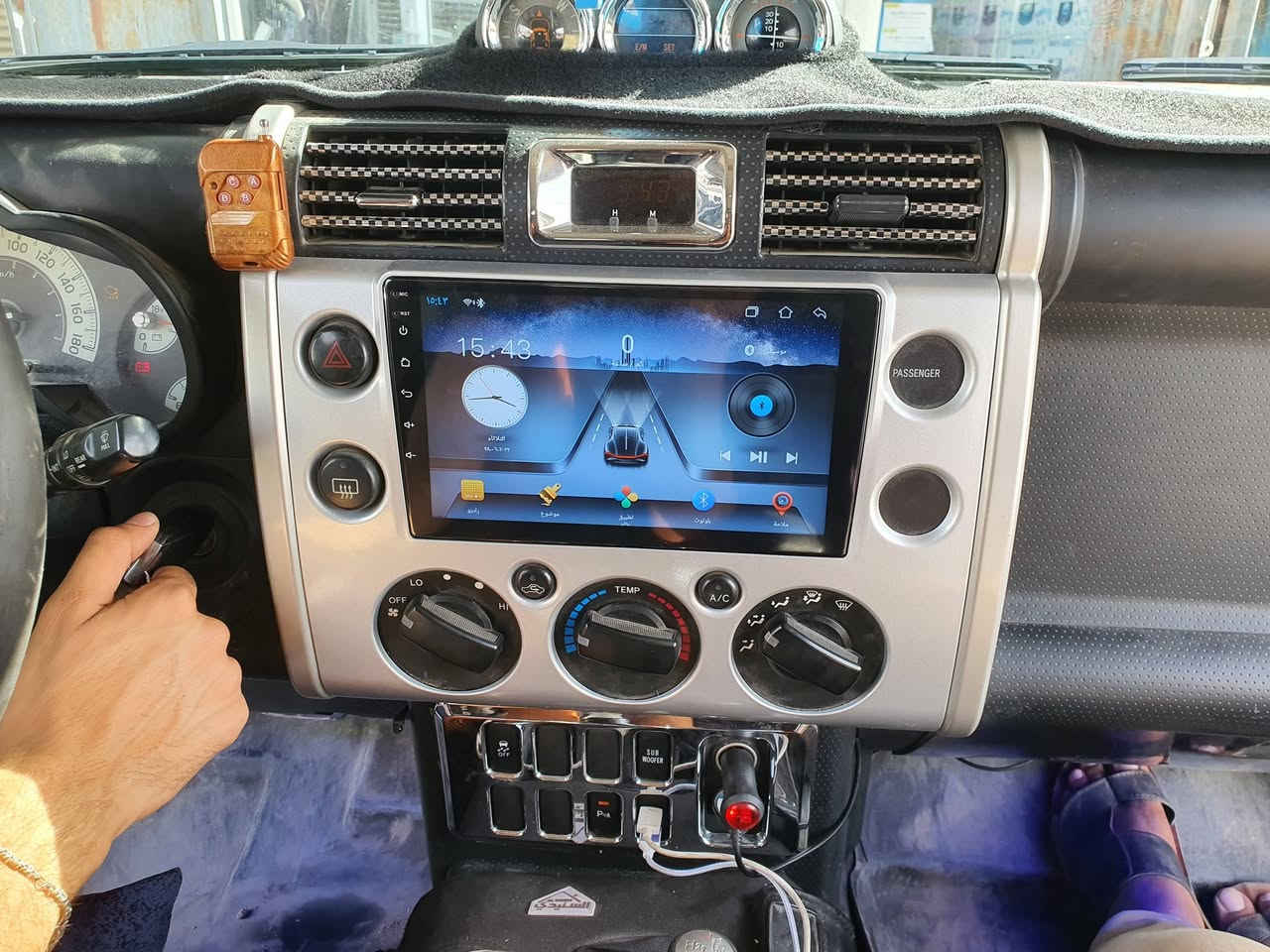 #توفر_توصيل لكافه المحافظات
تم ربط تاب  أف جي فول مواصفات شاشه كزاز 
  نظام ips  واضح من ٤ جهات
اكو نوع ٥٥ الف 
اكو نوع ٦٥ الف 
اكو نوع ٩٥
مواصفات الشاشة 
١-شاشة لمس فول HD ضد الكسر  
٢-بلوتوث 
٣-اوكس (AUX)
٤-فلاش (USB)
٥-نظام اندرويد انترنيت
٦-اشغل كامرة
٧-اصدار ال18
٨- الذاكره 64.. العشوائي 4
٩-تحديد موقع. نظام GPS
١٠-صوت استريو واضح جدآ
١١- راديو 
#العنوان بغداد العلاوي بدايه شارع ٦ قرب فلكة الشيخ معروف
اوقات الدوام من ال ٤ عصرا الى ٨ مساء
متواجد جميع ايام الأسبوع 
للأتصال[ ***********
