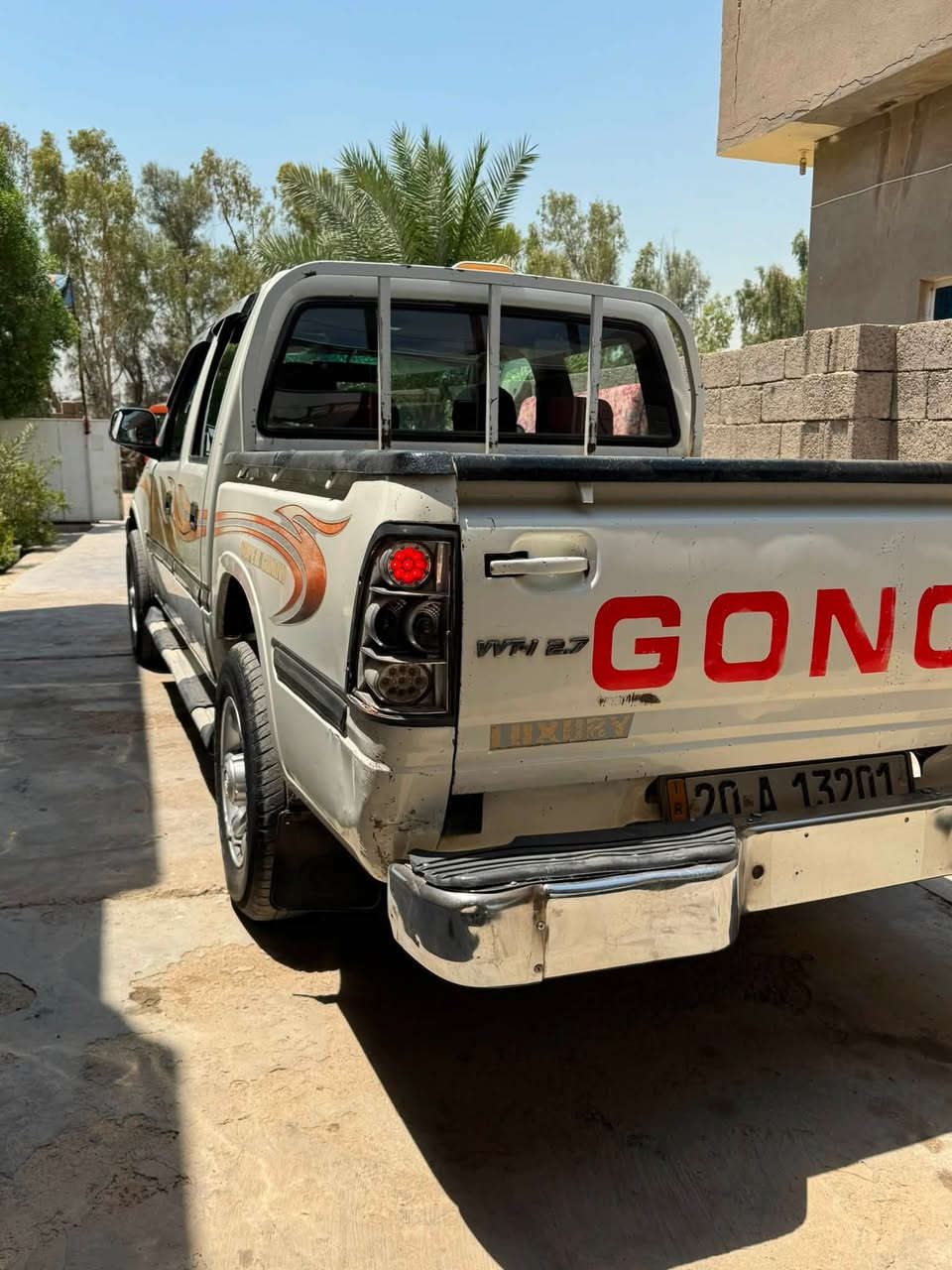 السلام عليكم بيكم گنو موديل ٢٠٠٩ رقم ديالى مجدد مكينه بلادي ما مفتوحه  لا نقص ولا تبخير قطره صبغ ما بيها بدون تبديل تبريد شغال استفسار اكثر *********** / ***********
