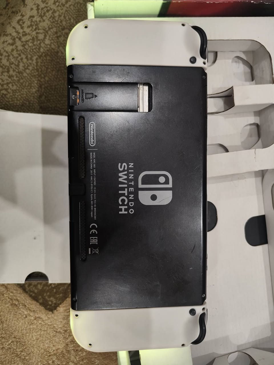 السلام عليكم
نينتندو سويج للبيع 
بلادي ممهكر وياه جوي كوين ار جي بي وكامل ملحقاته
السعر 180 وبي مجال


**إذا كنت صاحب هذا الإعلان وتريد حذفه لأي سبب، رجاءا أرسل رسالة إلى الدعم الفني**