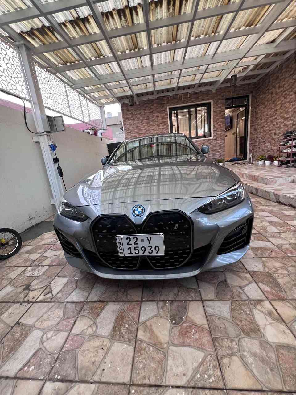 BMW i4 eDrive 35 2024
فول كهرباءي⚡️

بدون دواخل ارباك ستيرن بردات
مرجع بلادي فقت بونيت صبغ
شبر جملغ سكن امامي بدون اي
دواخل بشرط كلش نضيف سيارة
جاهز مجهز شاحنة موجود اصلي
دواخل احمر  داتاشو خمس كاميرات سمعات هرمان كاردون 
اربيل
***********
***********
فول كارة باي ⚡️
بێداخلی بس بونیت سبوغە سەرە جاملغی پێشەوە بستێک سبوغە داخلی بەشەرت  
هەموشت جاهزە کتابی جام رەشی لەگەڵە 
شاحینەی ئەسلی لەگەڵە 
اربيل أربيل, العراق
