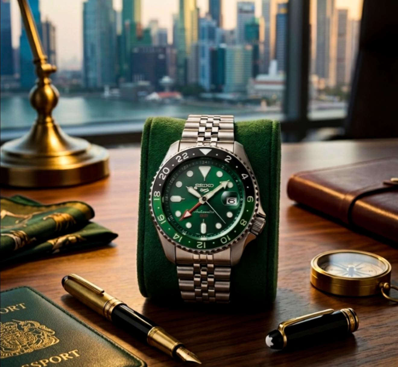 🌹فخامة العيد السعيد ولكل مناسبة سعيدة 🌹
## ⌚️ فخامة الحضور ودقة التوقيت.. بين يديك
اختر لون شخصيتك من بين 4 ألوان ساحرة (الأبيض، الأصفر، الأخضر، والأسود) في تشكيلة تجمع بين الأناقة الرياضية والعملية المطلقة.
### 🌟 أبرز مميزات المجموعة:
 * **خاصية الـ GMT:** لمتابعة توقيتين مختلفين معاً.. رفيقتك المثالية في السفر.
 * **دقة الكوارتز:** محرك يعتمد عليه لضبط الوقت بكل ثقة ودقة متناهية.
 * **نافذة التاريخ:** عرض مميز لليوم مع **عدسة مكبرة** لوضوح تام بلمحة واحدة.
 * **أمان حتمي:** حزام معدني أنيق مزود بـ **قفلين محكمين** لثبات كامل على المعصم.
> 🔗 **أناقتك اليومية بحاجة إلى هذه اللمسة. احجز لونك المفضل الآن فالكمية محدودة!**

#دقيقة 
>


**إذا كنت صاحب هذا الإعلان وتريد حذفه لأي سبب، رجاءا أرسل رسالة إلى الدعم الفني**