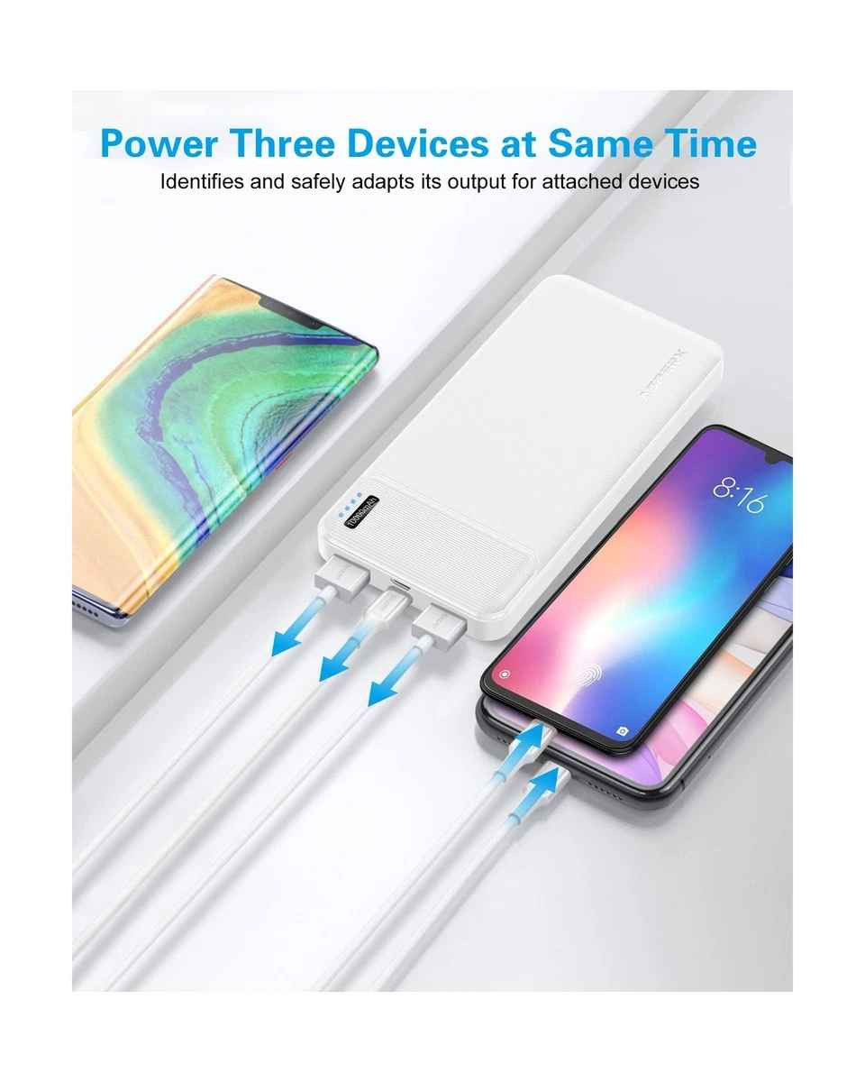 السلام عليكم 

باور بانك او شاحن محمول 🔋
بسعة 10.000mAh ✅

مع 3 منافذ للشحن 

اثنان USB ✅
و واحد TYPE_C ✅

قادر على شحن الهاتف مرتين من 0 الى 100 % ✅

سعر القطعة 💵
💢💢 الواحدة 10 آلاف بس 💢💢

💢💢 والقطعتين ب17 ألف ✅ 💢💢

للتوآصل

اتصل على 📞 : ***********

او رآسل ✉️ : @voice_7s ديوانية, القادسية
