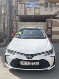 كورولا 2024  هايبرد شكل الخليجي  داخل جلد اسود بلادي كشنات كهرباء ،  م...