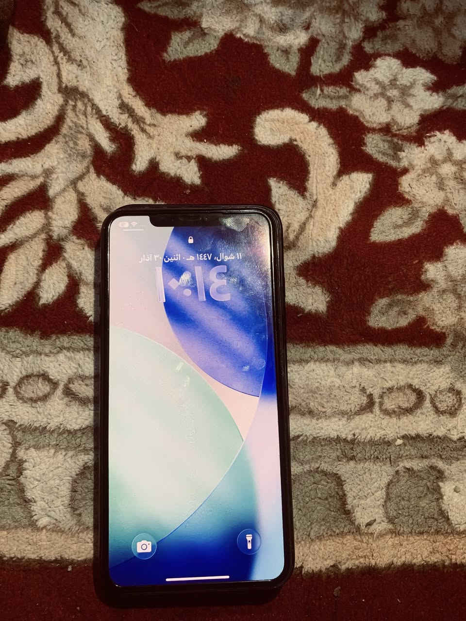 سلام عليكم جهاز آيفون 11برو ماكس جهاز مكفول فقط فطر بالضهر كلش بسيط وموضح بل صور ذاكرته 256 بطاريه 72 شرق اوسط الجهاز وتر بروف  مراوس فقط  بجهاز سامسونج ألترا s22 أو s23 مكاني بغداد المحموديه تواصل خاص


**إذا كنت صاحب هذا الإعلان وتريد حذفه لأي سبب، رجاءا أرسل رسالة إلى الدعم الفني**