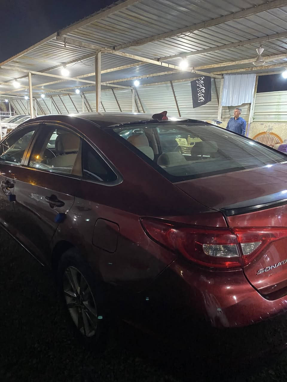 السلام عليكم
سوناتا ٢٠١٦ 
رقم بغداد بسمي تحويل ثاني يوم 
السونار داخل المنشور 
السيارة محرك كير تبريد كفالة 
العنوان ديالى جديدة الشط 
للستفسار ***********
