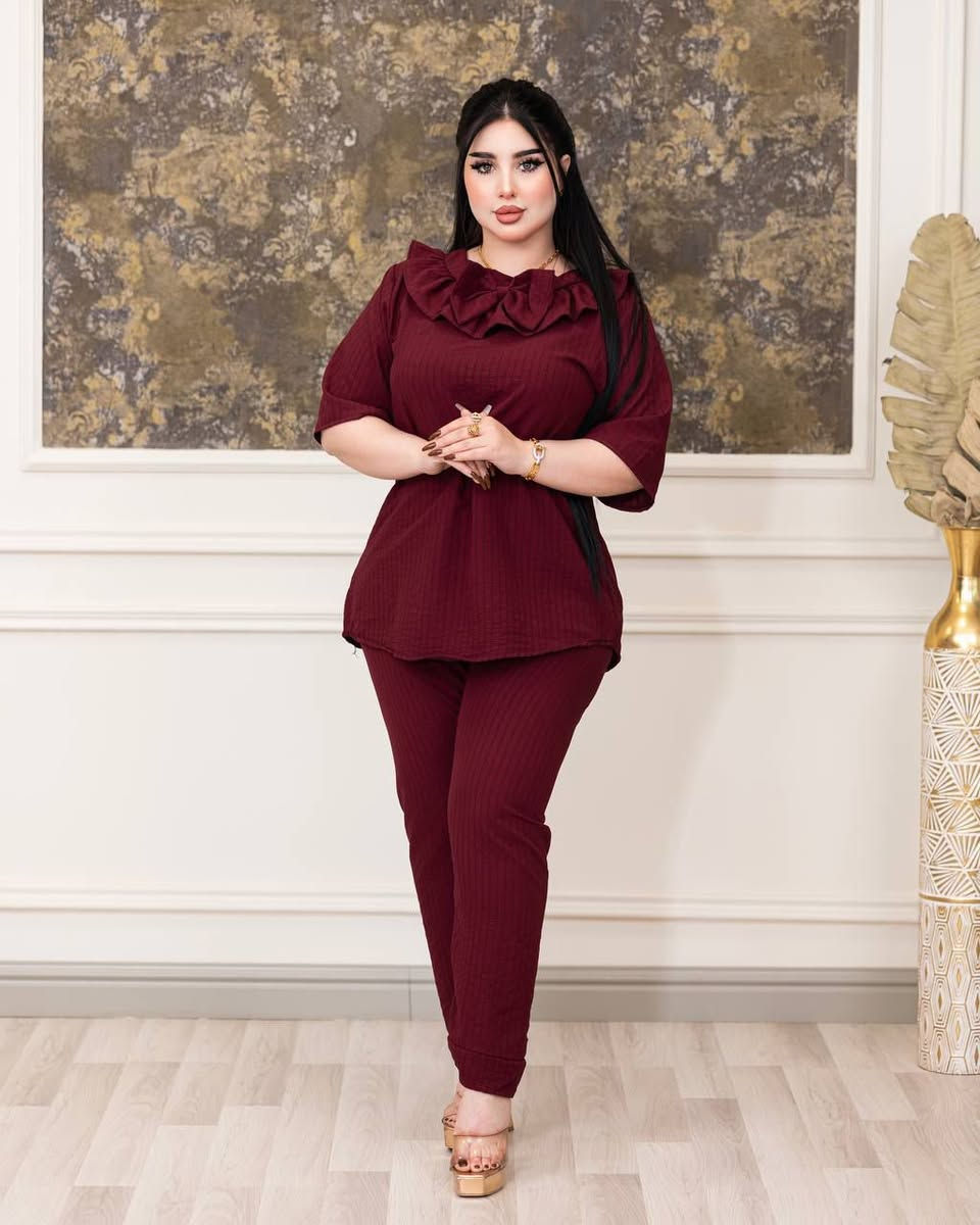 ‏تراك  نسائي خامة كريشة 
قياسات L. XL. 2XL.3XL.
‏السعر  خاص 
‏توصيل لجميع المحافظات


**إذا كنت صاحب هذا الإعلان وتريد حذفه لأي سبب، رجاءا أرسل رسالة إلى الدعم الفني**