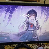 شاشة مونتر FHD بهرتزية 75hz وحجم 24 مستعملة للبيع للتواصل 07819679059