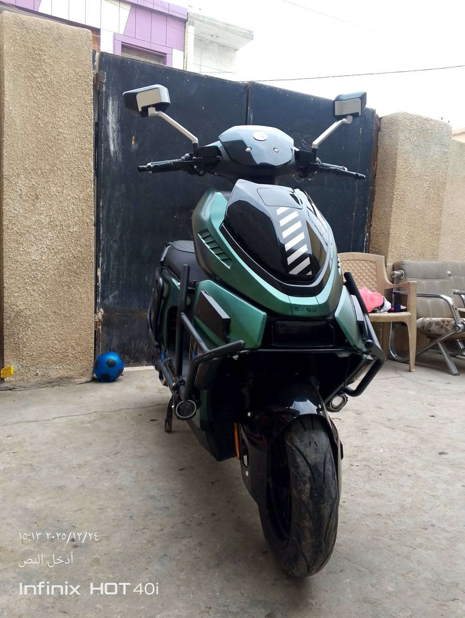 السلام عليكم دراجة شحن بطارية ليثيوم بعدهه جديدة استخدام شهر للبيع سعرهة مليون 150 مكاني بغداد الغزالية رقمي ‏‪***********‬‏ أو واتس اب ***********
