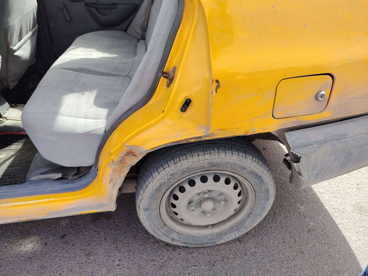 سلام عليكم سايبه موديل 18 بيها ضربه بل هلال ومعمره بس لا مجون ولا صبغ الباب مبدل الخلفي جديد السعر 42 وبيها مجال البقي كله جديد المكان بغداد البلديت الرقم ***********  متوفر وتساب وعل خط هم
